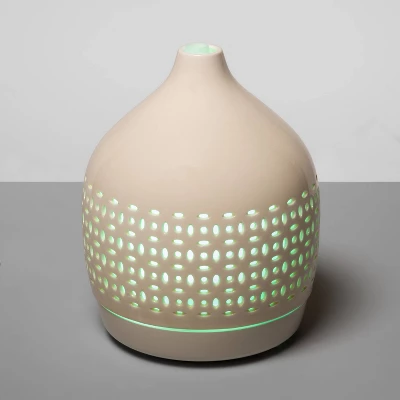 300ml Cutout Ceramic Color Changing Oil Diffuser White - Opalhouse™ 5 300ml Cutout Ceramic Color Changing Oil Diffuser White - Opalhouse™ - Image 5