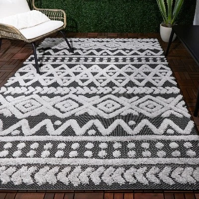 Outdoor Rug Global Charcoal - Opalhouse™ 1 Outdoor Rug Global Charcoal - Opalhouse™