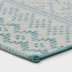 5' X 7' Tapestry Woven Outdoor Rug Aqua - Opalhouse™ 4 5' X 7' Tapestry Woven Outdoor Rug Aqua - Opalhouse™ -Opalhouse GUEST 4887fb1c a8b8 4080 91a2 c97f7276e72e