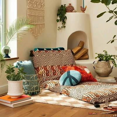 Small Basket With Woven Handle Natural Brown - Opalhouse™ Designed With Jungalow™ 1 Small Basket With Woven Handle Natural Brown - Opalhouse™ Designed With Jungalow™