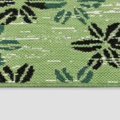 5' X 7' Floral Stamp Outdoor Rug Green - Opalhouse™ 5 5' X 7' Floral Stamp Outdoor Rug Green - Opalhouse™ -Opalhouse GUEST 6bf8d430 59fc 44d6 ad14 a69b10e955f1
