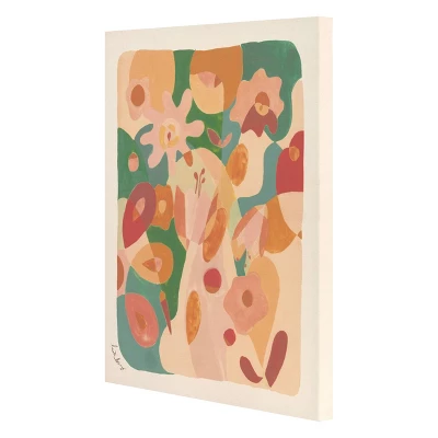 24" X 30" Floral Abstract Unframed Wall Canvas Green - Opalhouse™ Designed With Jungalow™ 5 24" X 30" Floral Abstract Unframed Wall Canvas Green - Opalhouse™ Designed With Jungalow™ - Image 5