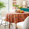70" Cotton Calling In The Abundance Round Tablecloth With Tassels - Opalhouse™ Designed With Jungalow™