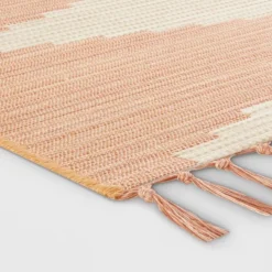 7'x10' Tapestry Rectangular Woven Outdoor Area Rug Rust - Opalhouseā¢