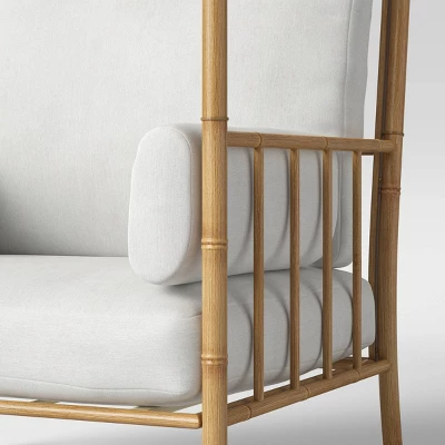 Calla Canopy Patio Accent Chair - White - Opalhouse™ 4 Calla Canopy Patio Accent Chair - White - Opalhouse™ - Image 4